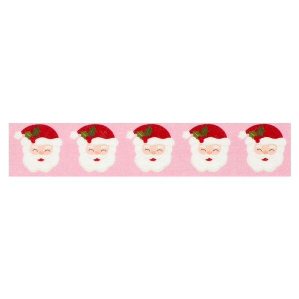 Echo Park - Santa's Christmas Delivery - Washi Tape, Pink Jolly Santa - Image 2