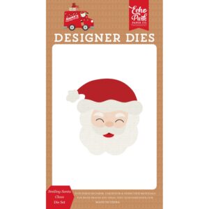 Echo Park - Santa's Christmas Delivery - Small Die Set, Smiling Santa Claus
