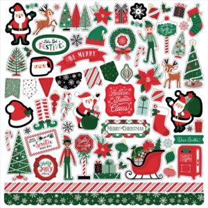 Echo Park - Christmas Express - Element Stickers 12x12"