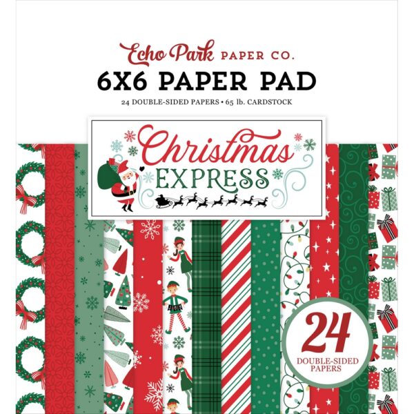 Echo Park - Christmas Express - 6x6" Paper Pad