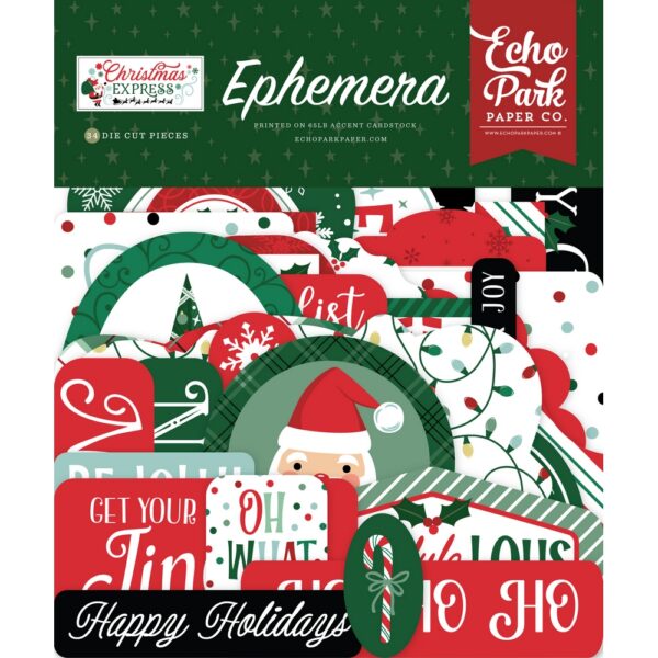 Echo Park - Christmas Express - Ephemera, Icons
