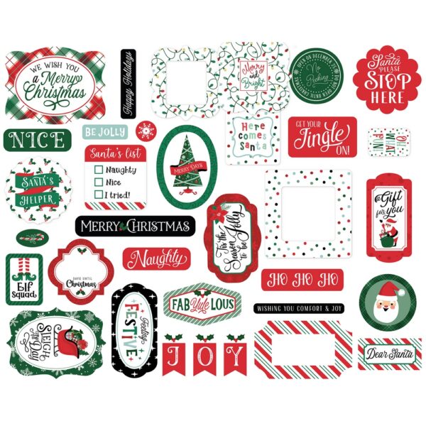 Echo Park - Christmas Express - Ephemera, Icons - Image 2