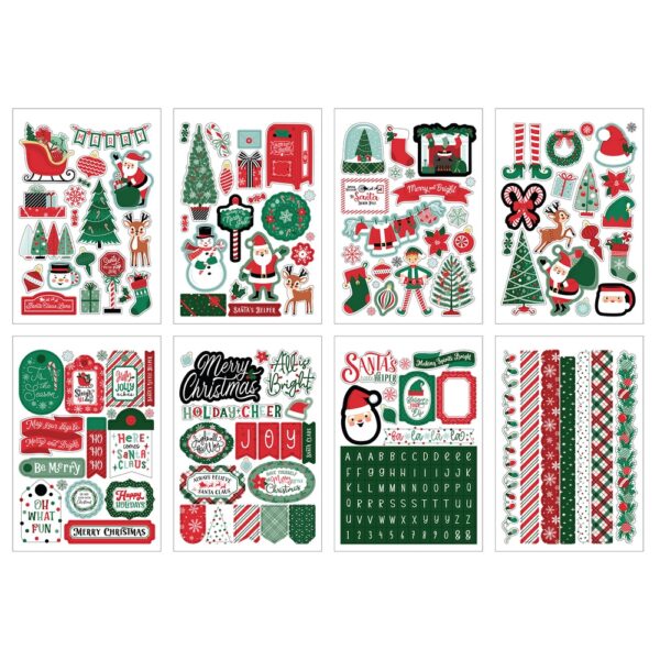 Echo Park - Christmas Express - Sticker Book - Image 2