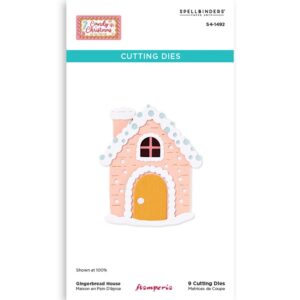 Stamperia - Candy Christmas - Spellbinders Cutting Dies, Gingerbread House
