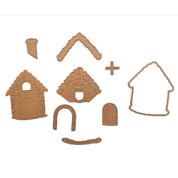 Stamperia - Candy Christmas - Spellbinders Cutting Dies, Gingerbread House - Image 3