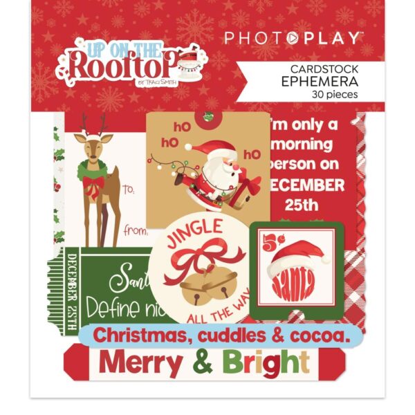 PhotoPlay - Up On The Rooftop - Ephemera Die-Cuts