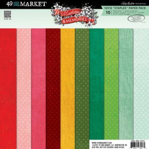 49 & Market - Vicki Boutin Mistletoe & Memories - 12×12 Staples Pack