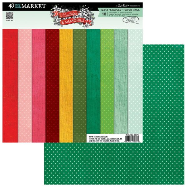 49 & Market - Vicki Boutin Mistletoe & Memories - 12×12 Staples Pack - Image 2
