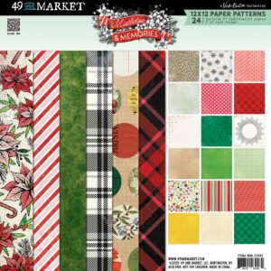 49 & Market - Vicki Boutin Mistletoe & Memories - 12×12 Paper Pad
