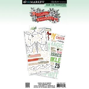 49 & Market - Vicki Boutin Mistletoe & Memories - Rub-on Transfers, Essentials