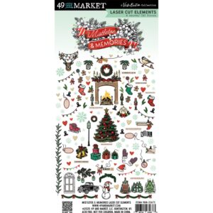 49 & Market - Vicki Boutin Mistletoe & Memories - Laser Cut Elements