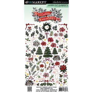 49 & Market - Vicki Boutin Mistletoe & Memories - Laser Cut Foliage
