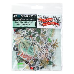 49 & Market - Vicki Boutin Mistletoe & Memories - Foiled Die-Cut Assortment