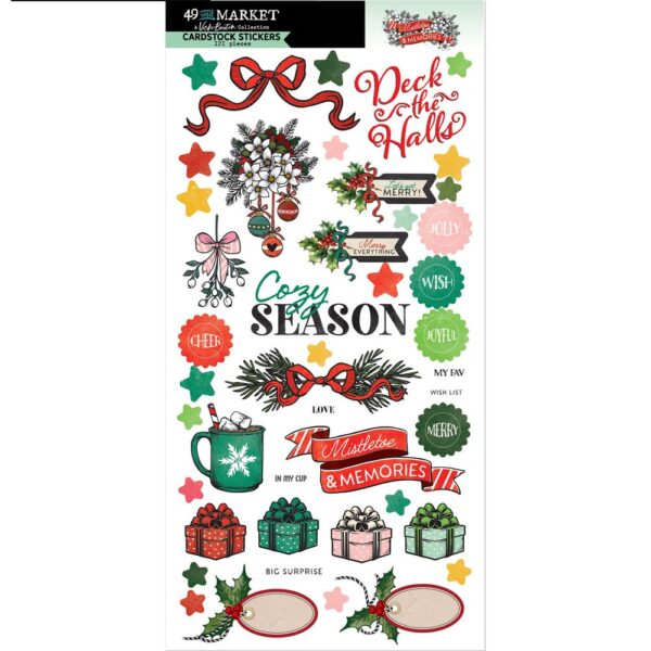 49 & Market - Vicki Boutin Mistletoe & Memories - Cardstock Stickers