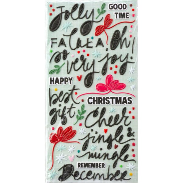 49 & Market - Vicki Boutin Mistletoe & Memories - Puffy Stickers - Image 2