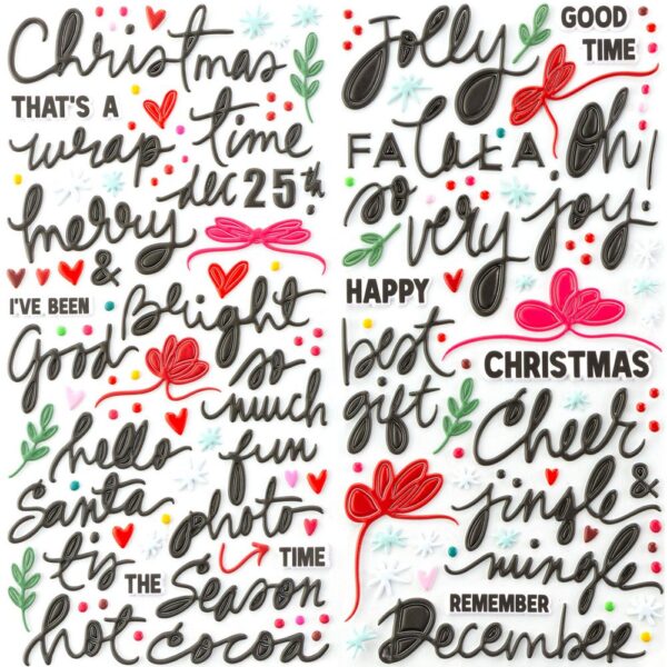49 & Market - Vicki Boutin Mistletoe & Memories - Puffy Stickers - Image 3