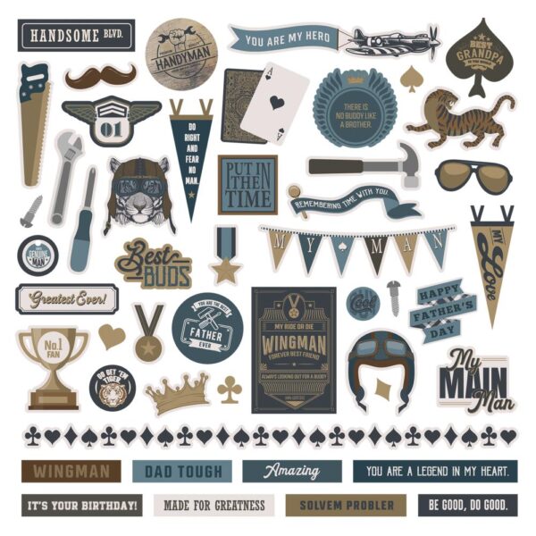 PhotoPlay - Wingman - Ephemera Die-Cuts - Image 2