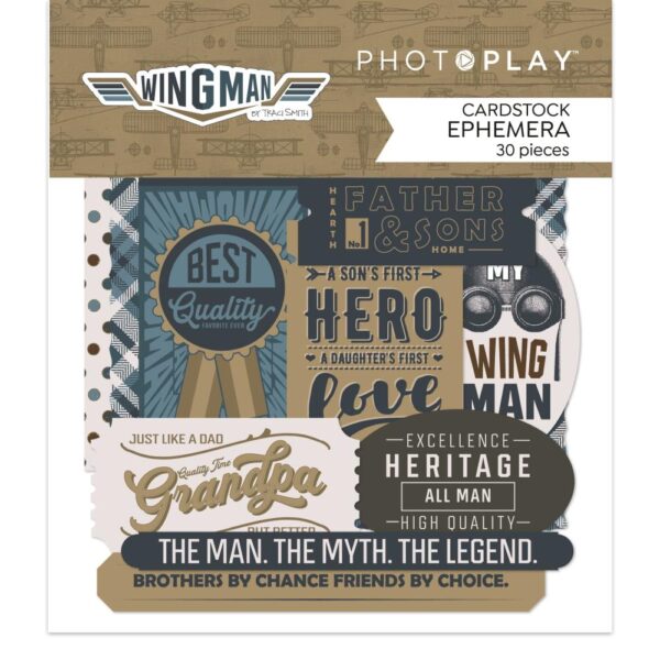 PhotoPlay - Wingman - Ephemera Die-Cuts