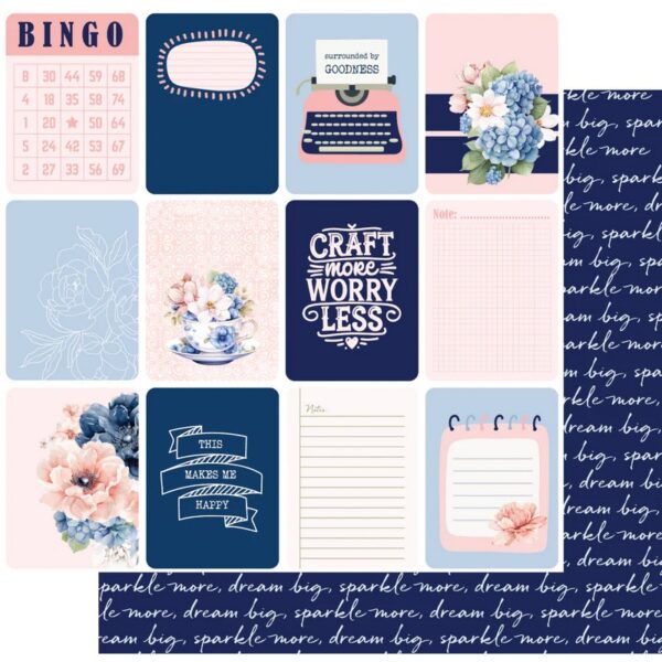 Uniquely Creative - Indigo Bloom - 12x12 Collection Pack - Image 6