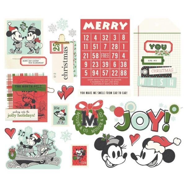 Simple Stories - Classic Mouse Christmas - Big Bits - Image 2