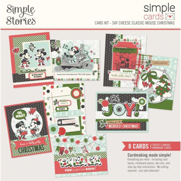 Simple Stories - Classic Mouse Christmas - Card Kit