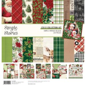 Simple Stories - Simple Vintage Believe - Collection Kit 12"X12"