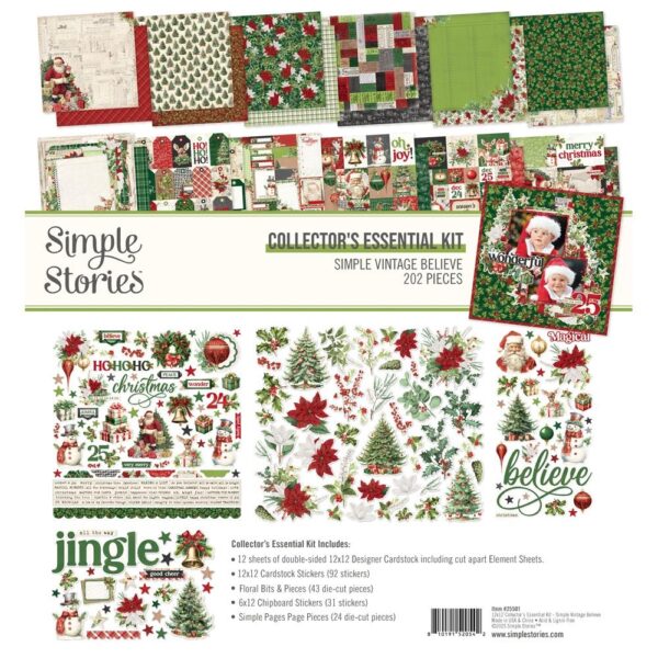 Simple Stories - Simple Vintage Believe - Collector's Essential Kit