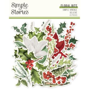 Simple Stories - Simple Vintage Believe - Floral Bits