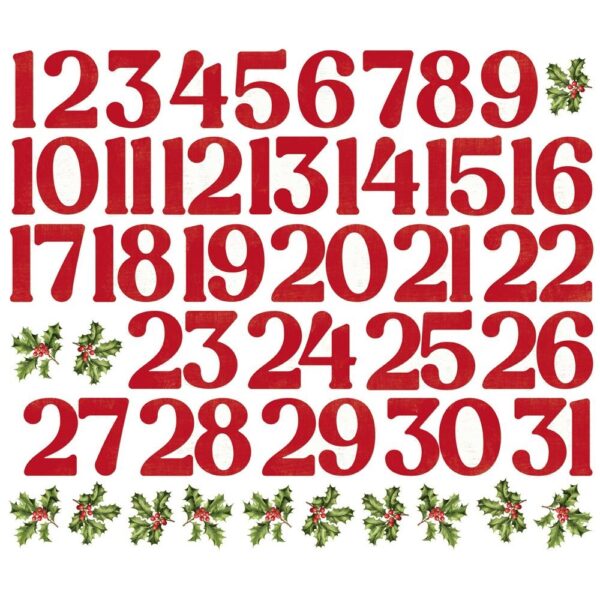 Simple Stories - Simple Vintage Believe - Number Bits - Image 2