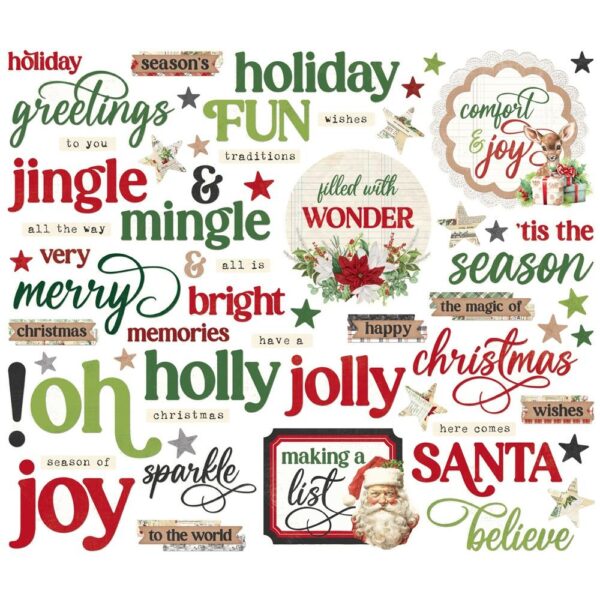 Simple Stories - Simple Vintage Believe - Sentiment Bits - Image 2
