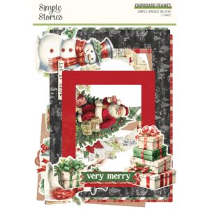 Simple Stories - Simple Vintage Believe - Chipboard Frames
