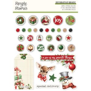 Simple Stories - Simple Vintage Believe - Decorative Brads