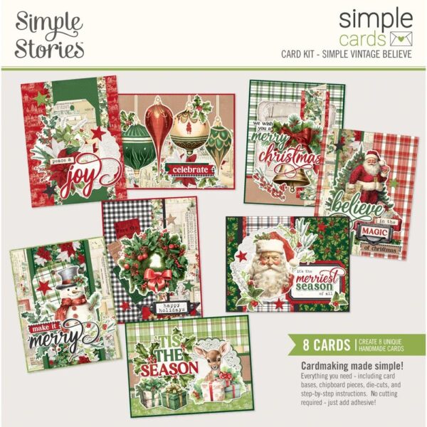 Simple Stories - Simple Vintage Believe - Card Kit