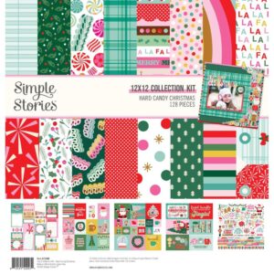 Simple Stories - Hard Candy Christmas - Collection Kit 12"X12"