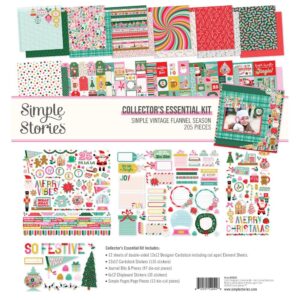 Simple Stories - Hard Candy Christmas - Collector's Essential Kit