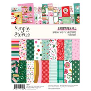 Simple Stories - Hard Candy Christmas - 6x8" Paper Pad