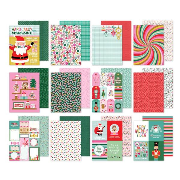 Simple Stories - Hard Candy Christmas - 6x8" Paper Pad - Image 2