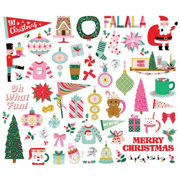 Simple Stories - Hard Candy Christmas - Bits & Pieces - Image 2