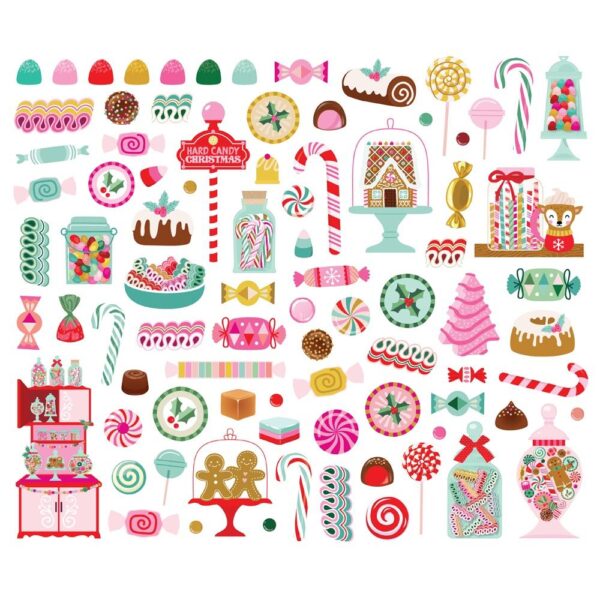 Simple Stories - Hard Candy Christmas - Sweets Bits - Image 2