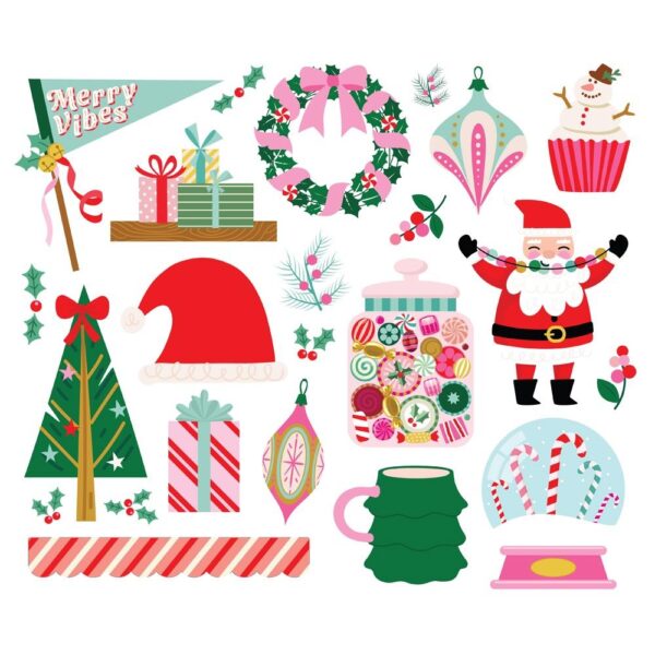 Simple Stories - Hard Candy Christmas - Big Bits - Image 2