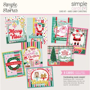 Simple Stories - Hard Candy Christmas - Card Kit