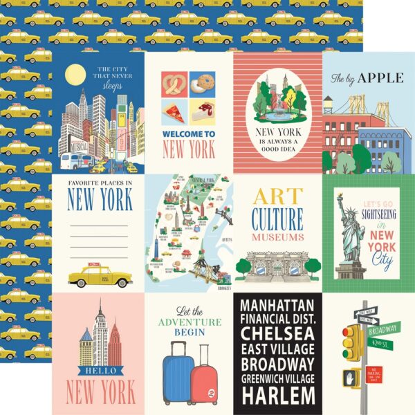 Carta Bella - New York City - Collection Kit 12X12" - Image 5