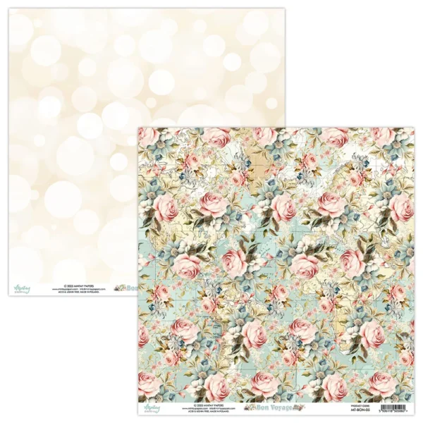 Mintay Papers - Bon Voyage - 12×12″ Paper Set - Image 2
