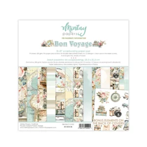 Mintay Papers - Bon Voyage - 8x8" Paper Pad
