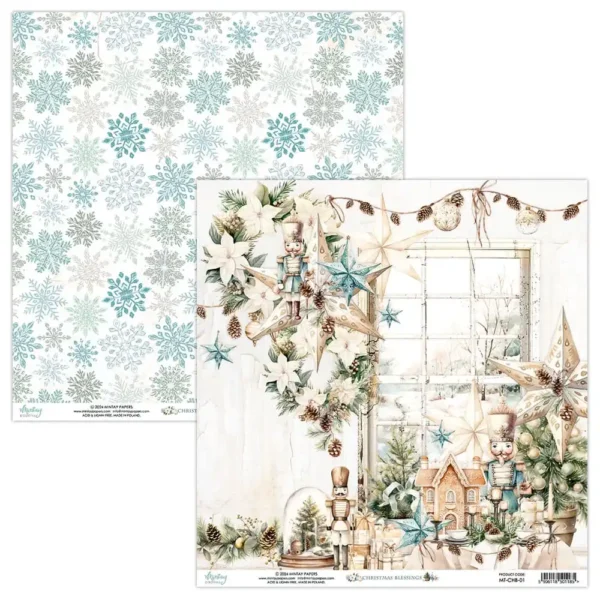 Mintay Papers - Christmas Blessings - 12x12" Paper Set - Image 2