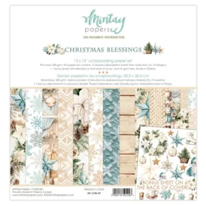 Mintay Papers - Christmas Blessings - 12x12" Paper Set