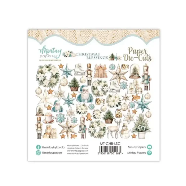 Mintay Papers - Christmas Blessings - Die-Cuts - Image 2
