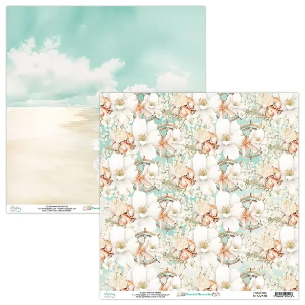 Mintay Papers - Coastal Memories - 12x12" Paper Set - Image 4