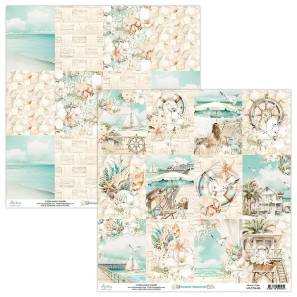 Mintay Papers - Coastal Memories - 12x12" Paper Set - Image 5