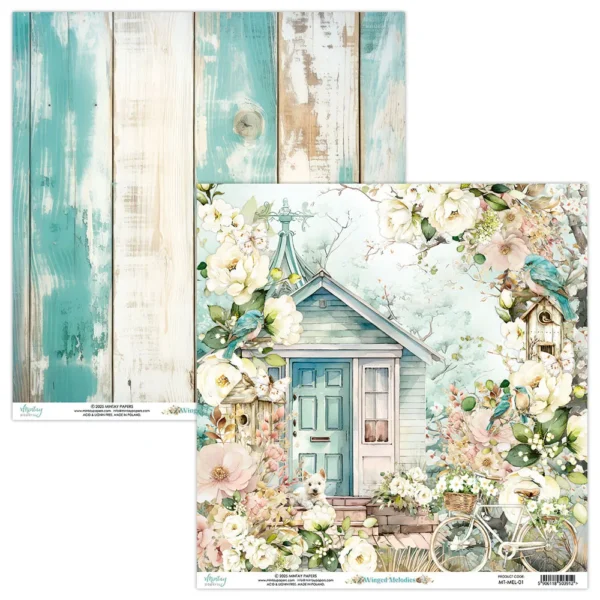 Mintay Papers - Winged Melodies - 12×12″ Paper Set - Image 7